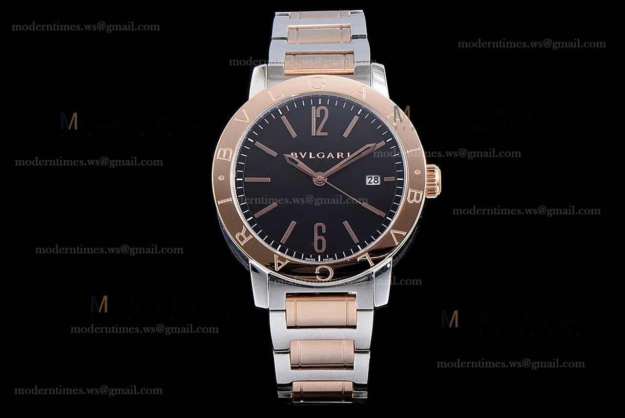 Bvlgari Bvlgari Series RG/RG Blk/TT JUN Automatic 102053 BB41WSPGD