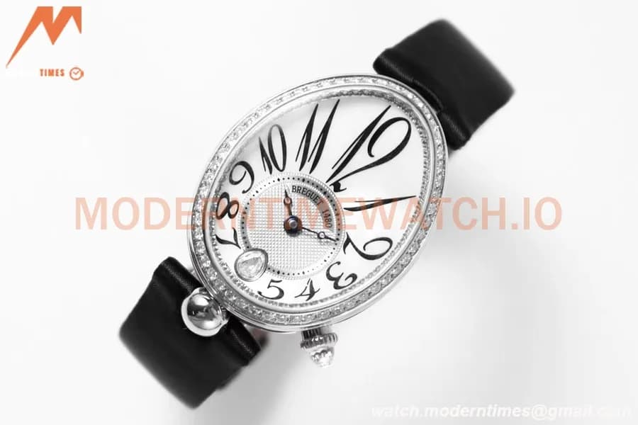 Breguet - Reine de Naples 8918 Ladies Diamond SS/LE White ZF V2 6T28 Mod