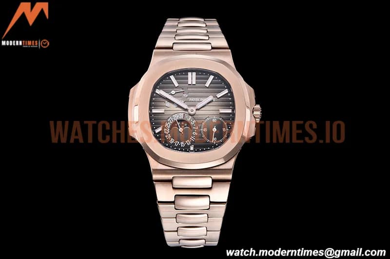 Patek Philippe - Nautilus Moon Phase 5712 RG/RG Grey PPF A240