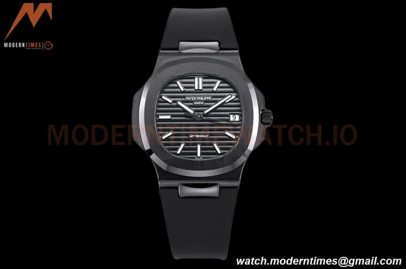 Patek Philippe - Nautilus AET 5711 40mm Black CER/RU Blk/Stk AMGF MY9015