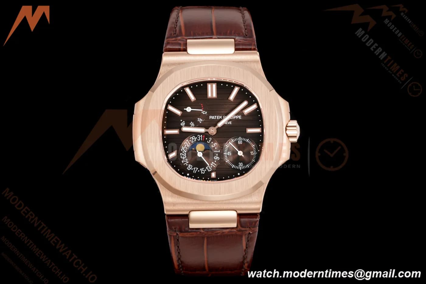 Patek Philippe - Nautilus 5712/1R 40mm RG/LE Brn/Stk 3KF A240