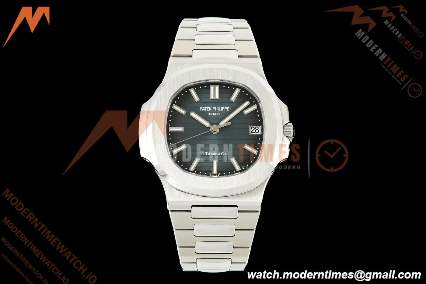 Patek Philippe - Nautilus Automatic 40mm 5711/1A SS/SS SWF Blue Tiffany Dial VAF DD324 MOD
