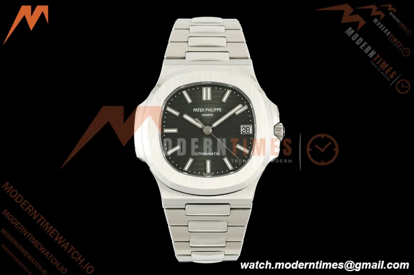 Patek Philippe - Nautilus Automatic 40mm 5711/1A SS/SS SWF Green Tiffany Dial VAF DD324 MOD