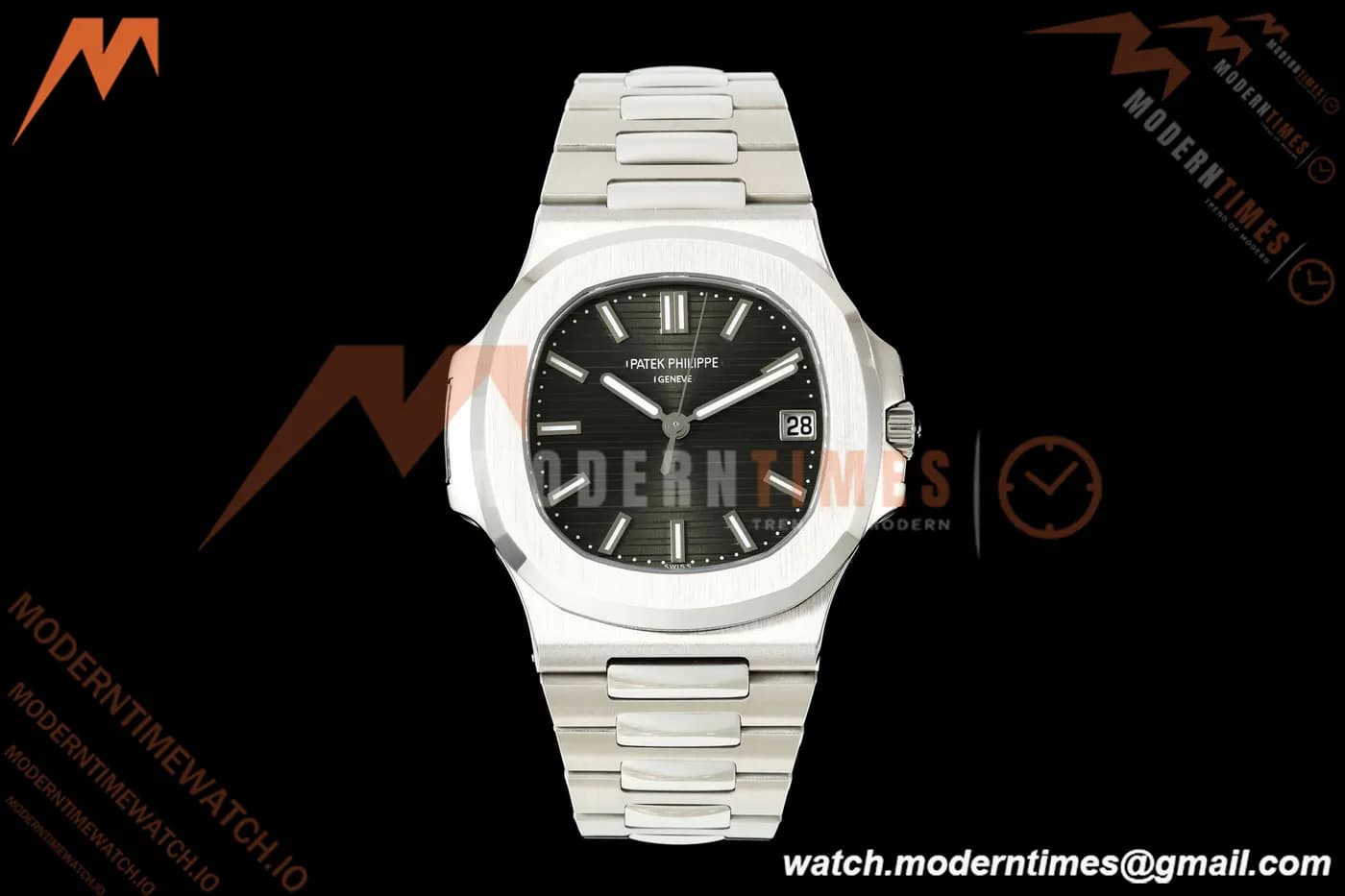 Patek Philippe - Nautilus Automatic 40mm 5711/1A SS/SS Green Dial DDF V2 DPB330