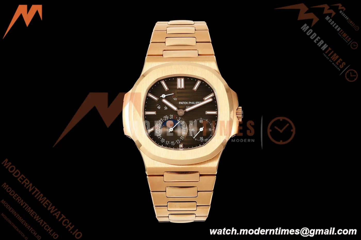 Patek Philippe - Nautilus 5712/1R 40mm RG/RG Brn/Stk WSF JH240
