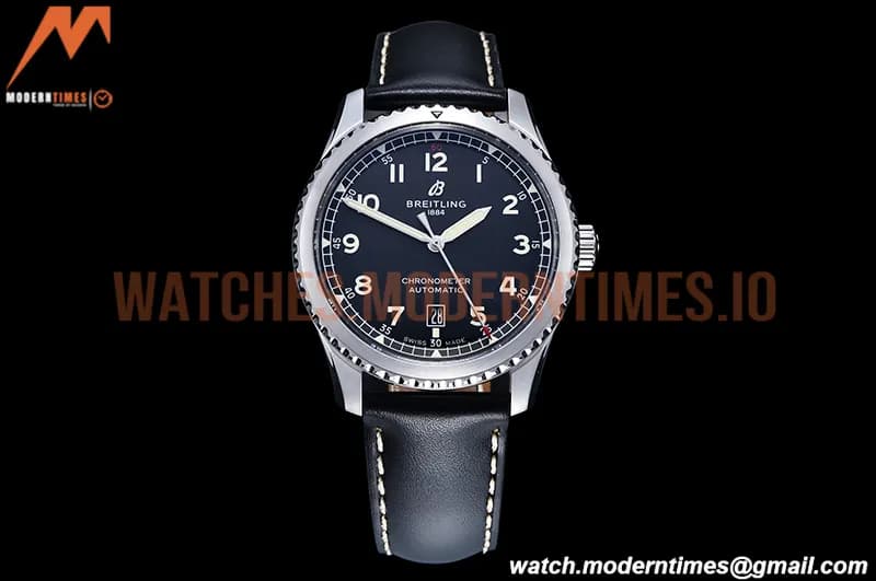 Breitling - Navitimer Aviator 8 SS/LE Black/Num TF A2824