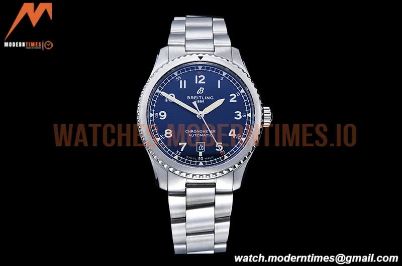 Breitling - Navitimer Aviator 8 SS/SS Blue/Num TF A2824