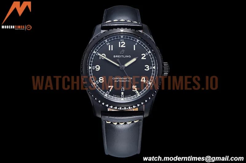 Breitling - Navitimer Aviator 8 DLC/LE Black/Num TF A2824