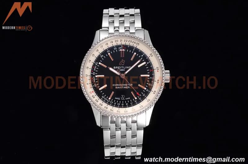 Breitling - Navitimer 1 Automatic 41mm SS/SS Black TF A2824