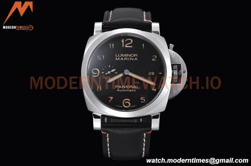 Panerai - PAM910 Luminor Marina "FU" 44mm SS/LE Black TTF P9010