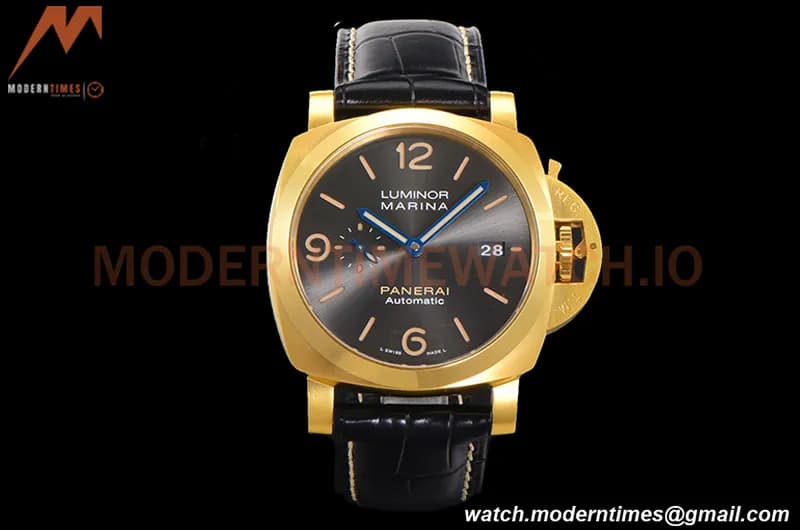 Panerai - PAM1115 Luminor Marina Automatic 44mm YG/LE Grey VSF P9010