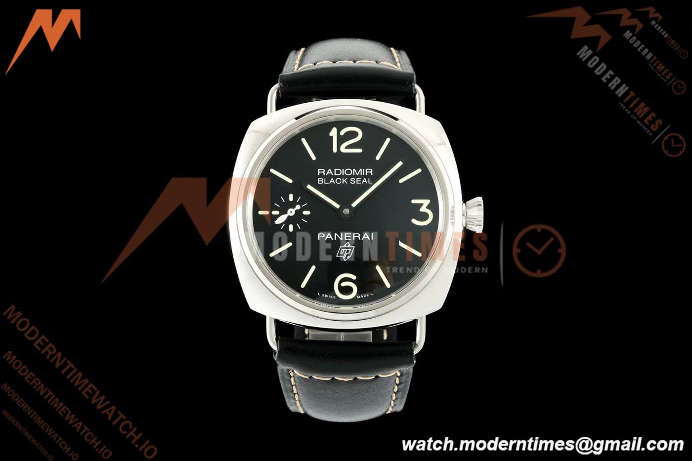Panerai - Pam754 Radiomir Black Seal 45mm SS/LE Black HWF A6497
