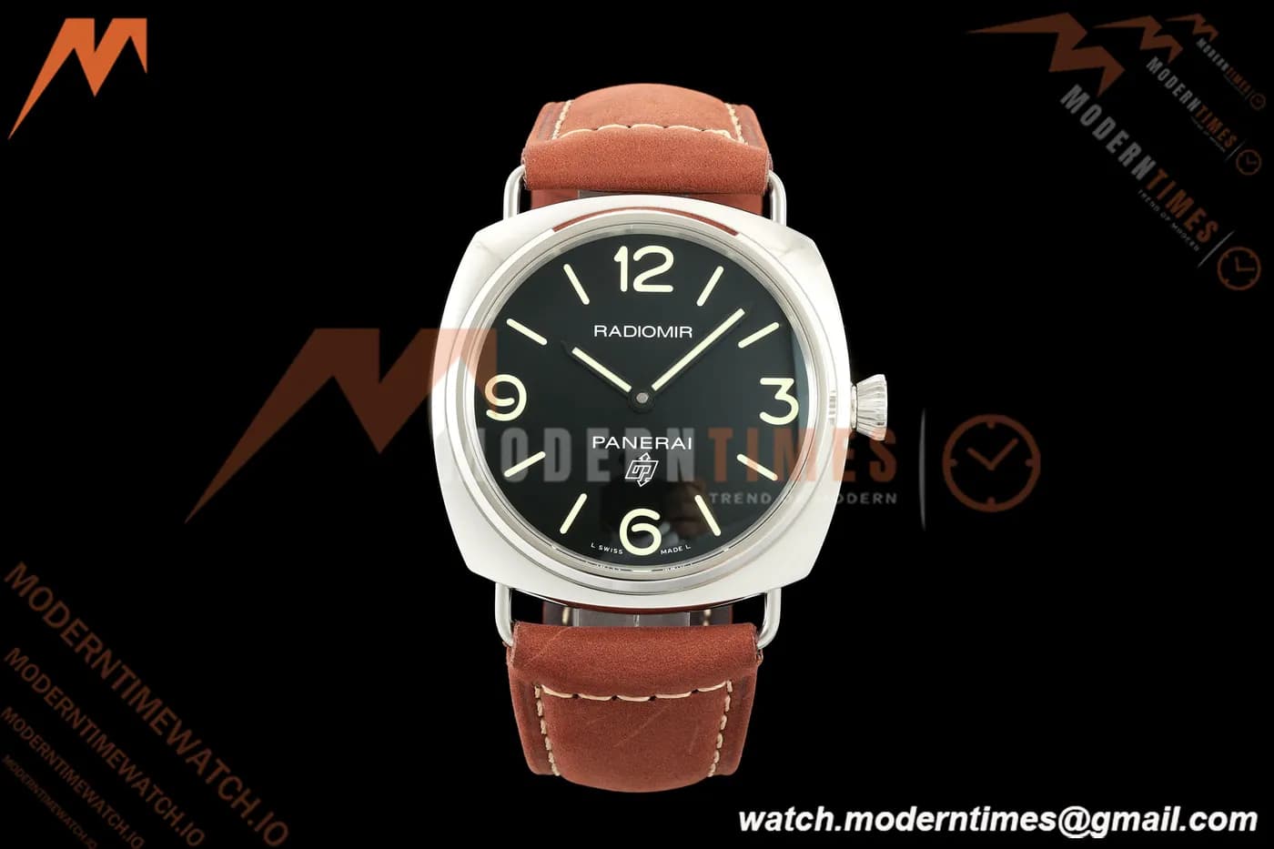 Panerai - Pam753 Radiomir 3 Days 45mm SS/LE Black HWF A6497