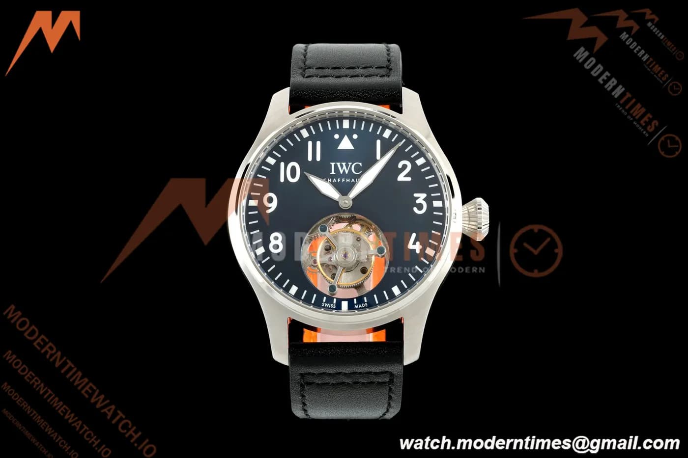 IWC - Big Pilots 43mm IW329501 Le Petit Prince SS/LE Blue Dial RMSF Tourbillon