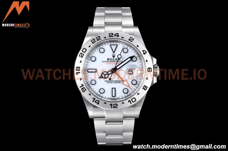 Rolex - Explorer II 226570 SS/SS 904L White CHS C+F VR3285
