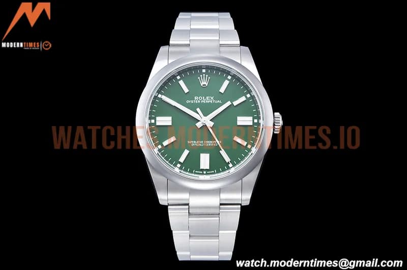 Rolex - Oyster Pert 41mm 124300 Oys SS/SS Green VSF VS3235