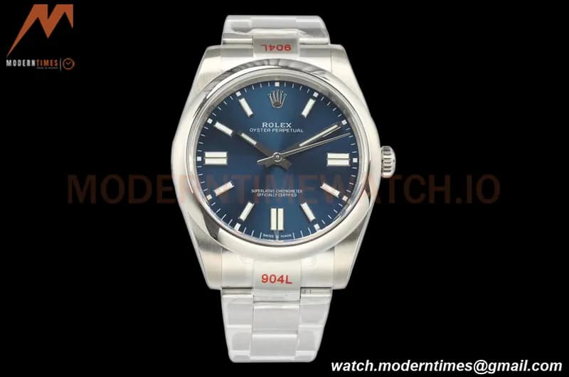 Rolex - Oyster Pert. 41mm 124300 SS/SS Blue EWF A3230
