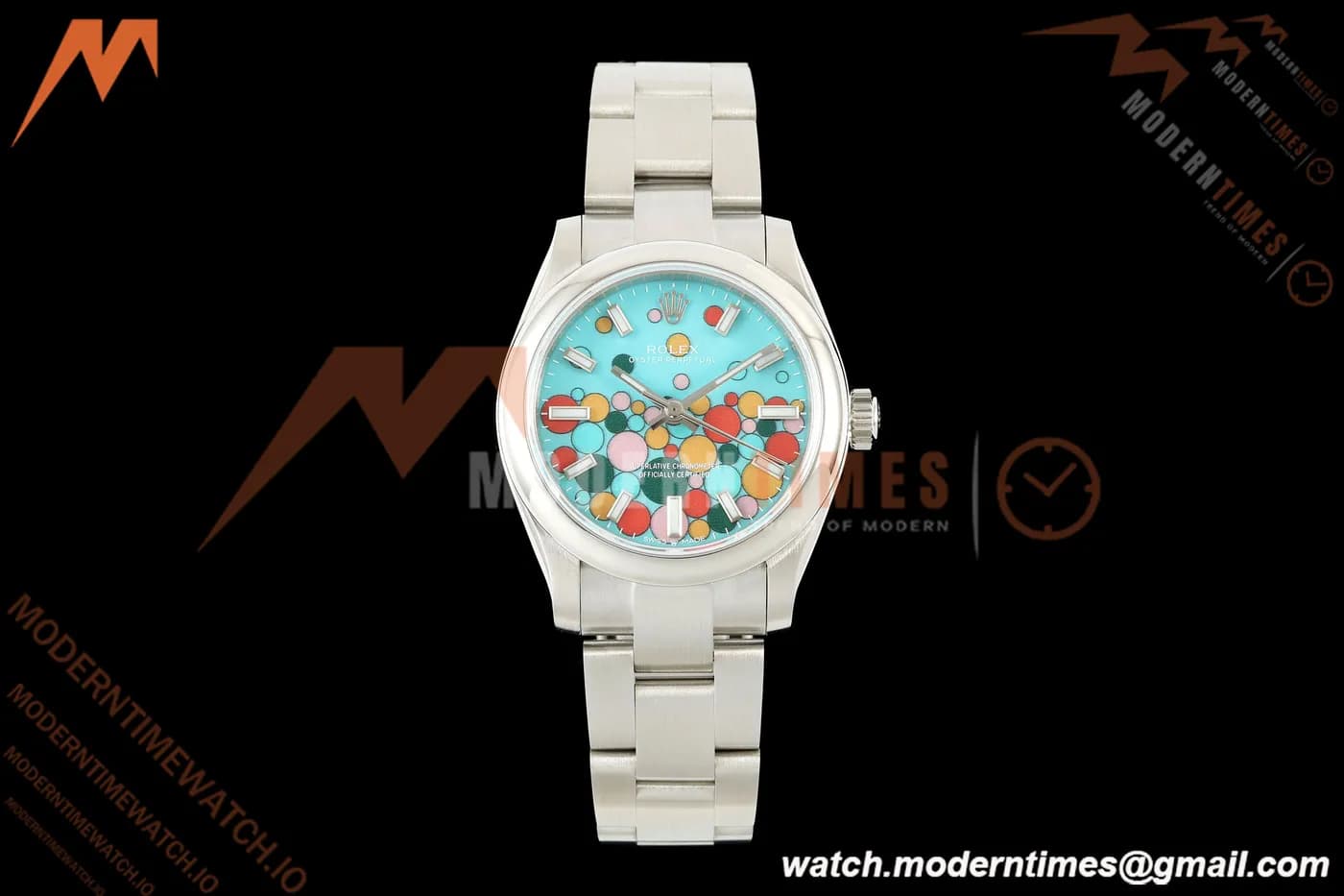 Rolex - Oyster Perpetual 31mm 277200 Oys SS/SS Turquoise Celebration Dial DIWF A2232