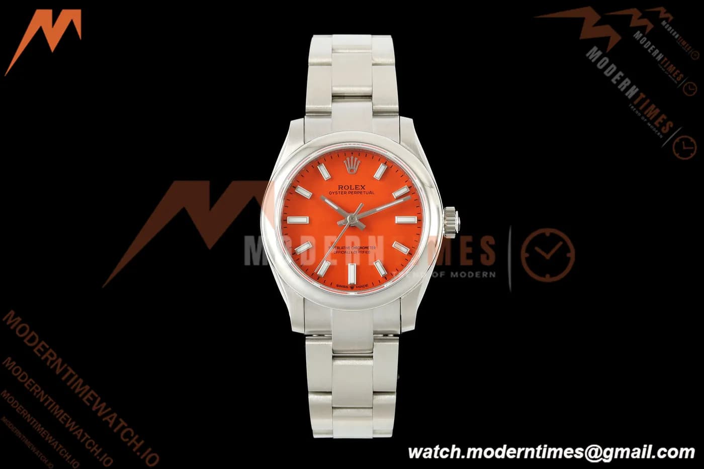 Rolex - Oyster Perpetual 31mm 277200 Oys SS/SS Coral Red Dial DIWF A2232