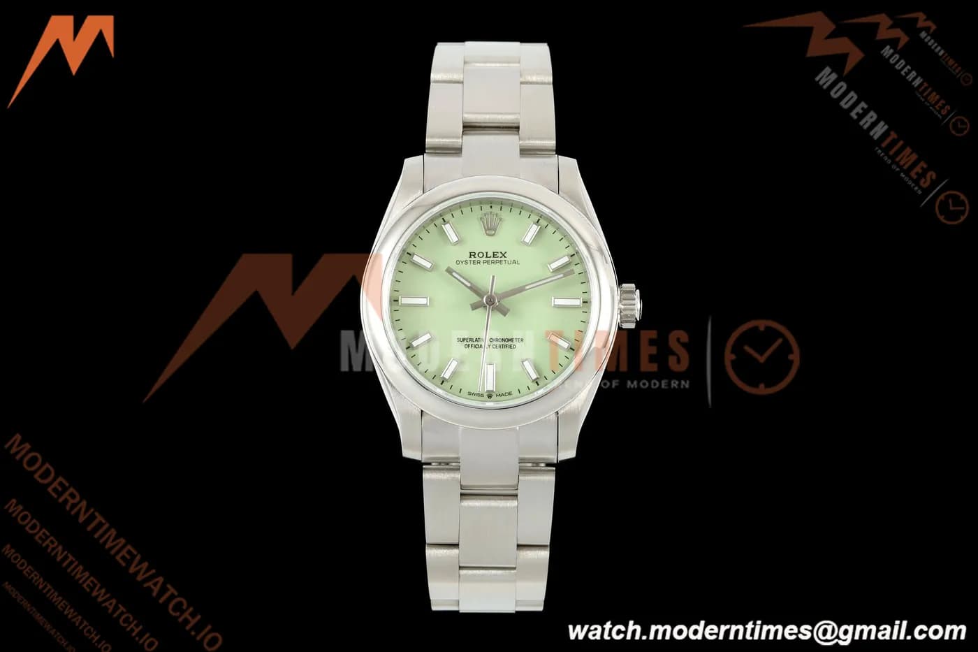 Rolex - Oyster Perpetual 31mm 277200 Oys SS/SS Pistachio Green Dial DIWF A2232