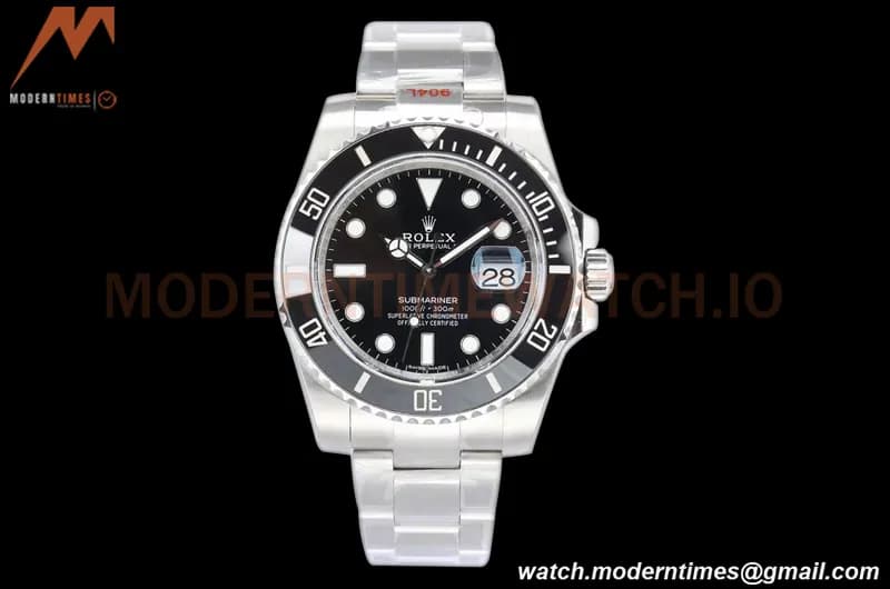 Rolex - Submariner 40mm 116610LN 316L SS/SS Black V2 EWF A3135