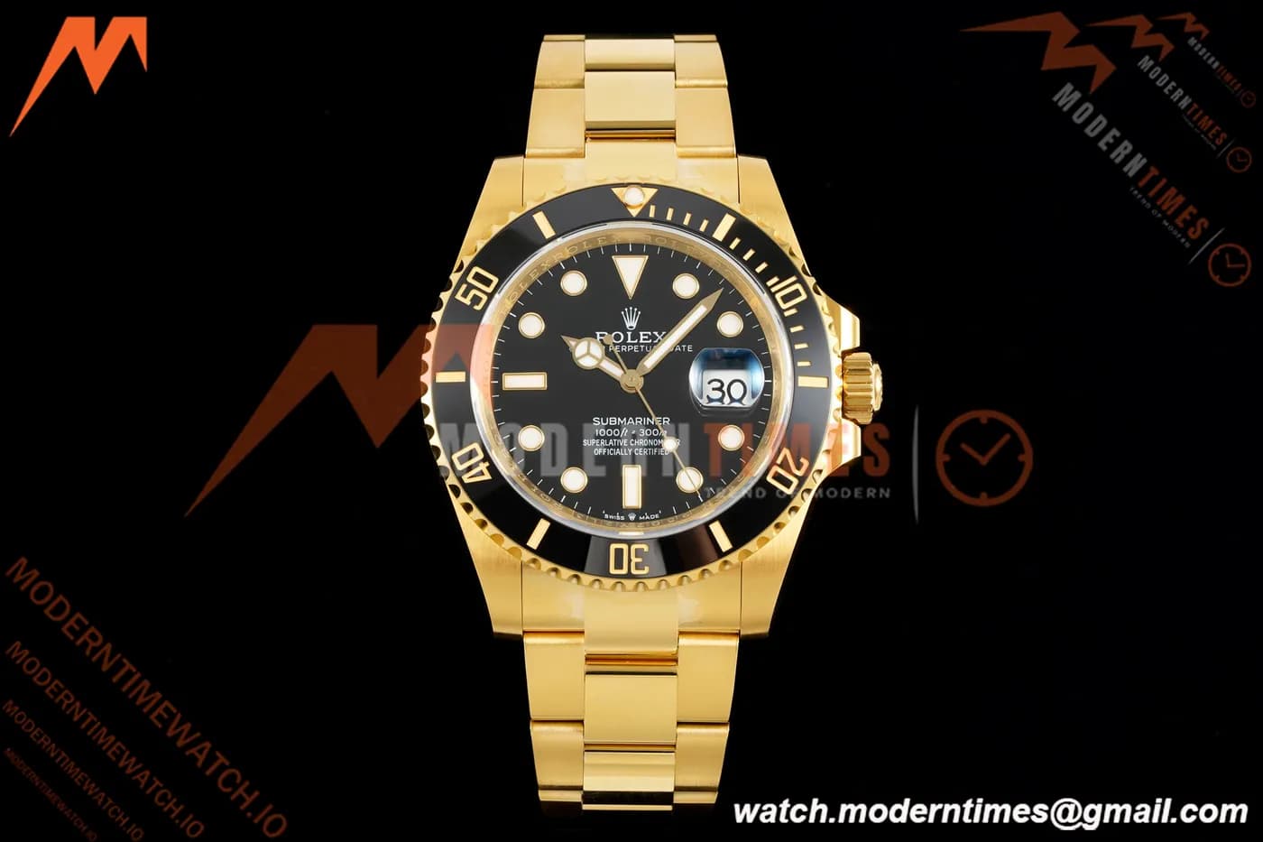 Rolex - Submariner 126618LN 316L 41mm YG/YG Black RSF A3235