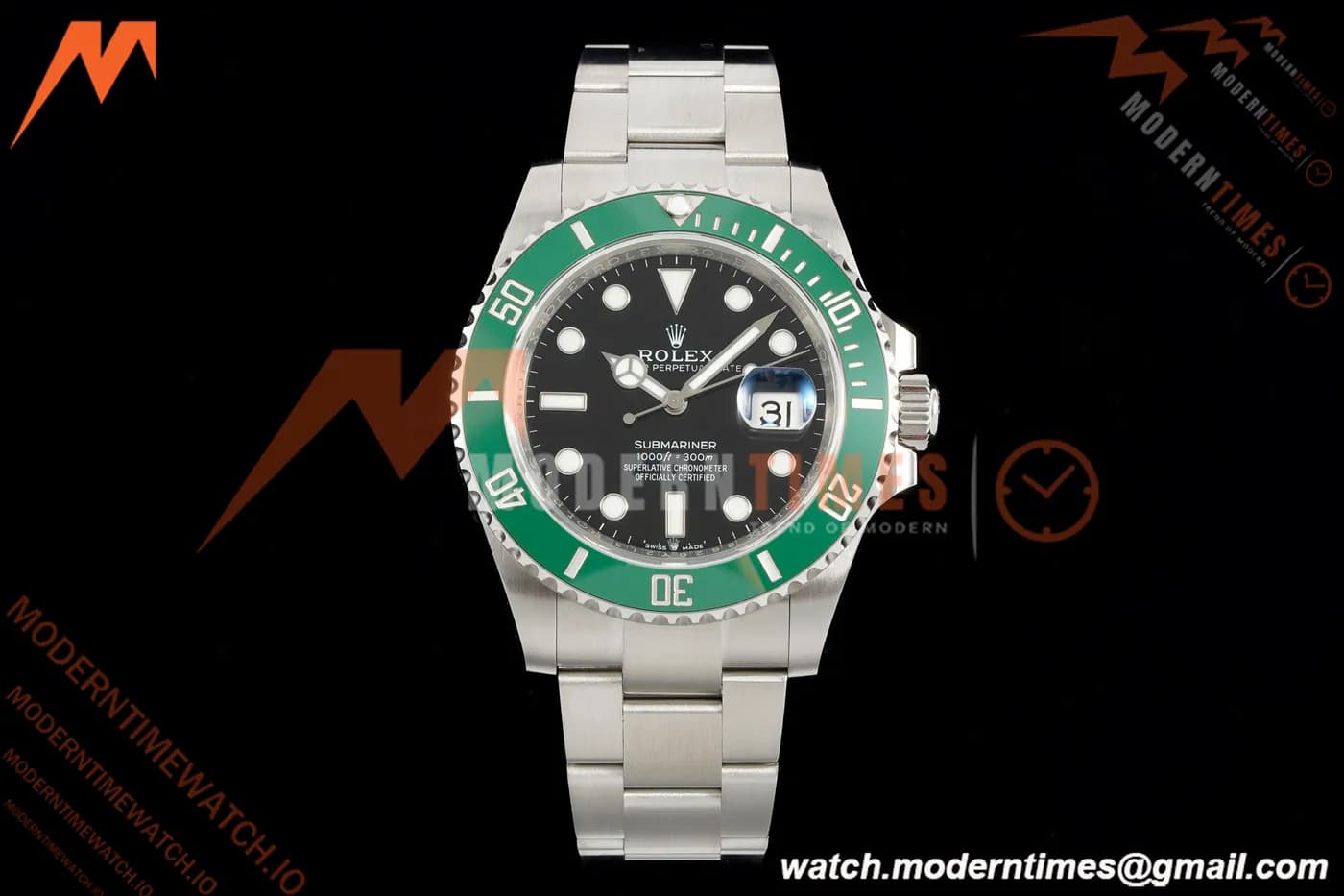 Rolex - Submariner 126610LV 316L 41mm SS/SS Black RSF A3235
