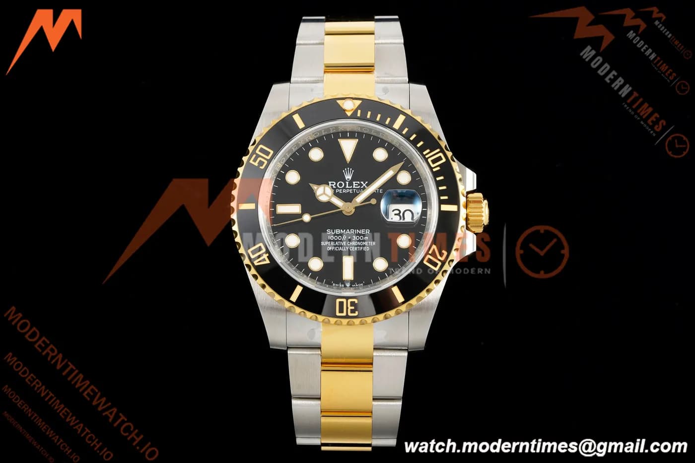 Rolex - Submariner 126613LN 316L 41mm YG/SS Black RSF A3235