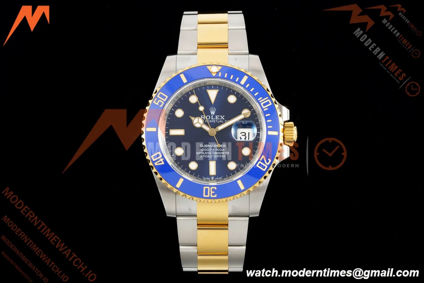 Rolex - Submariner 126613LB 316L 41mm YG/SS Blue RSF A3235