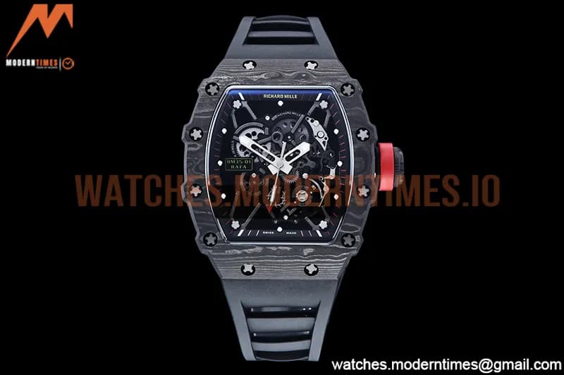Richard Mille - RM35-01 Rafael Nadal Blk NTPT/RU Skele RMXF RMUL3