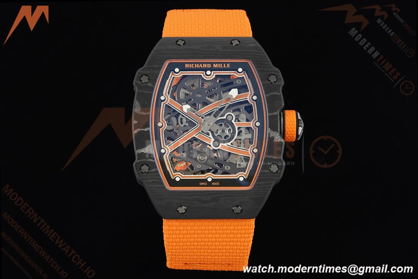 Richard Mille - RM67-02 Custom Made Lando Norris Black NTPT FC/NY Orn/Blk Skeleton VAF CRMA7