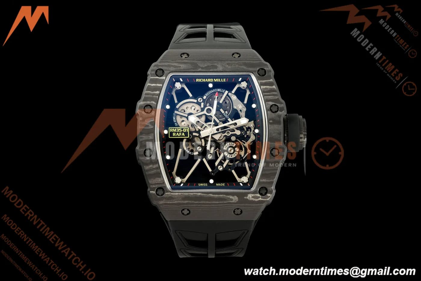Richard Mille - RM35-01 Rafael Nadal Blk/Blk/Blk NTPT M1F RMUL3
