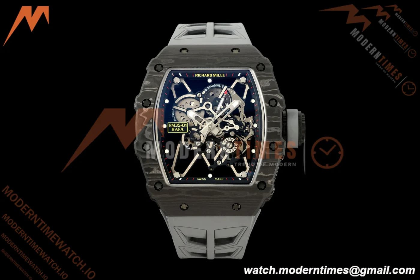 Richard Mille - RM35-01 Rafael Nadal Blk/Grey/Blk NTPT M1F RMUL3