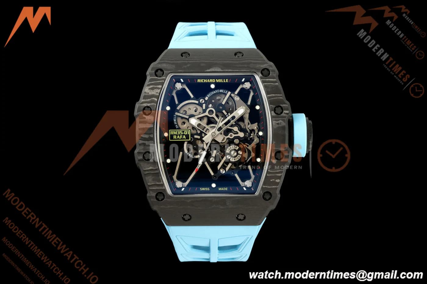 Richard Mille - RM35-01 Rafael Nadal Blk/Blue/Blue NTPT M1F RMUL3