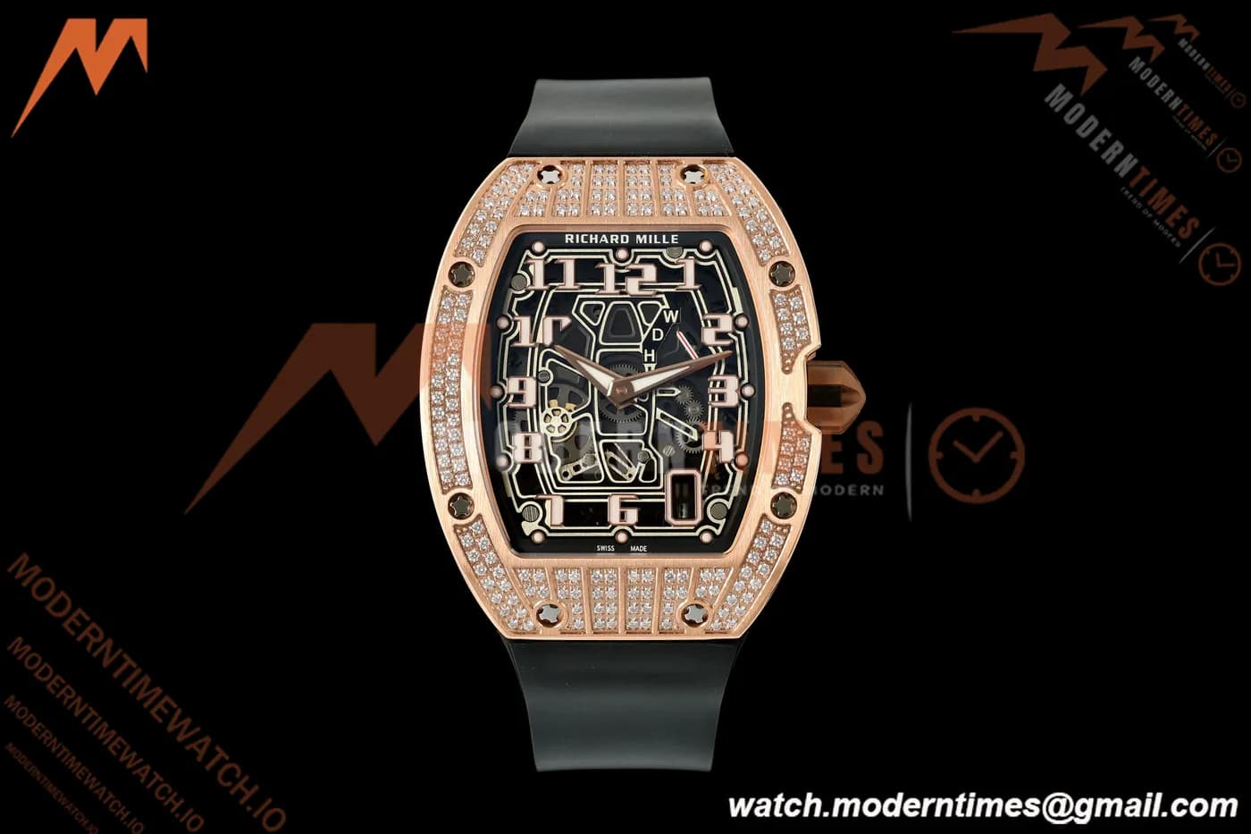 Richard Mille - RM67-01 Dia RG/Blk RU Skeleton Dial AVF CRMA6
