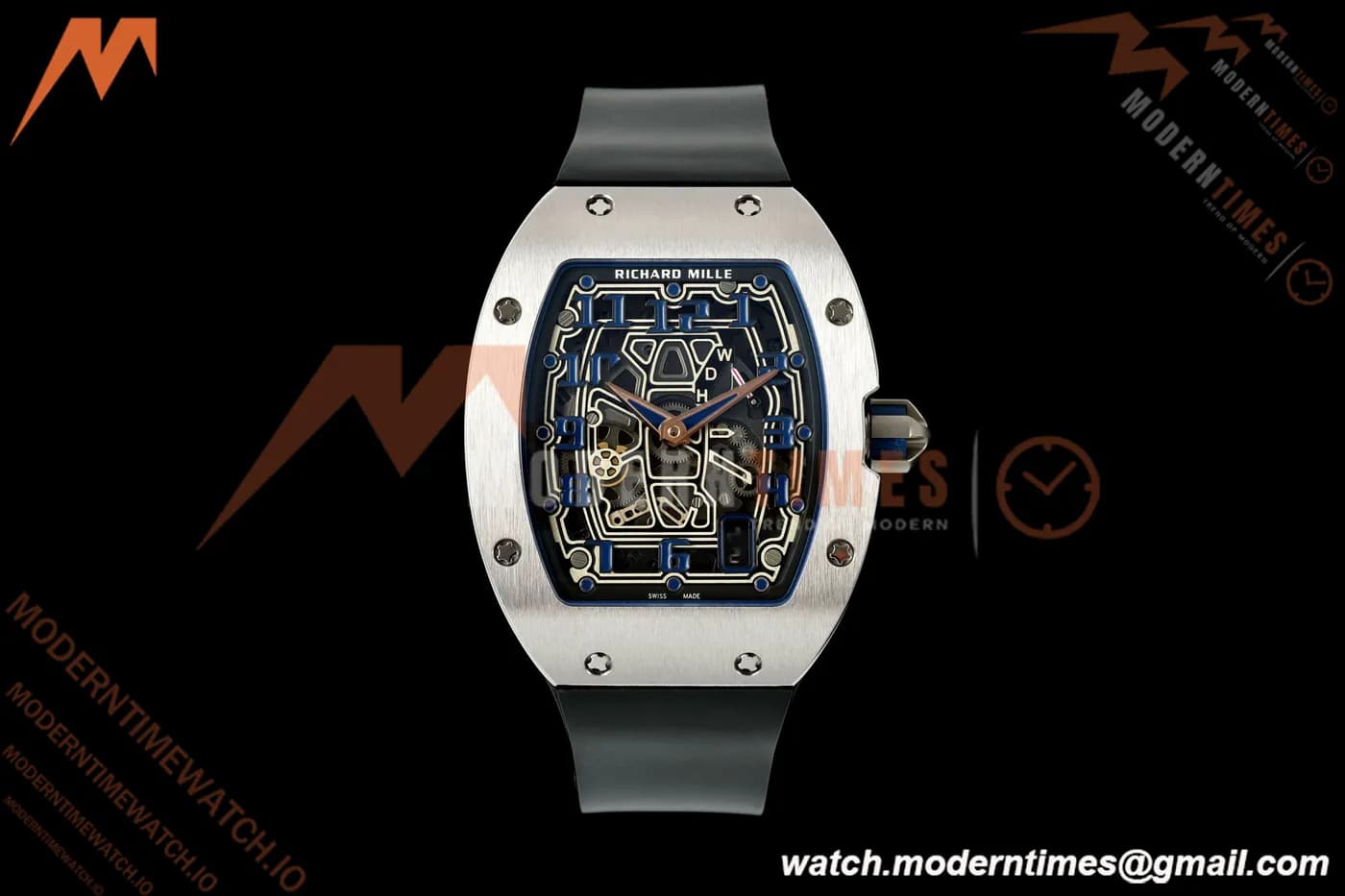 Richard Mille - RM67-01 Ti/Blk RU Blue Skeleton Dial AVF CRMA6