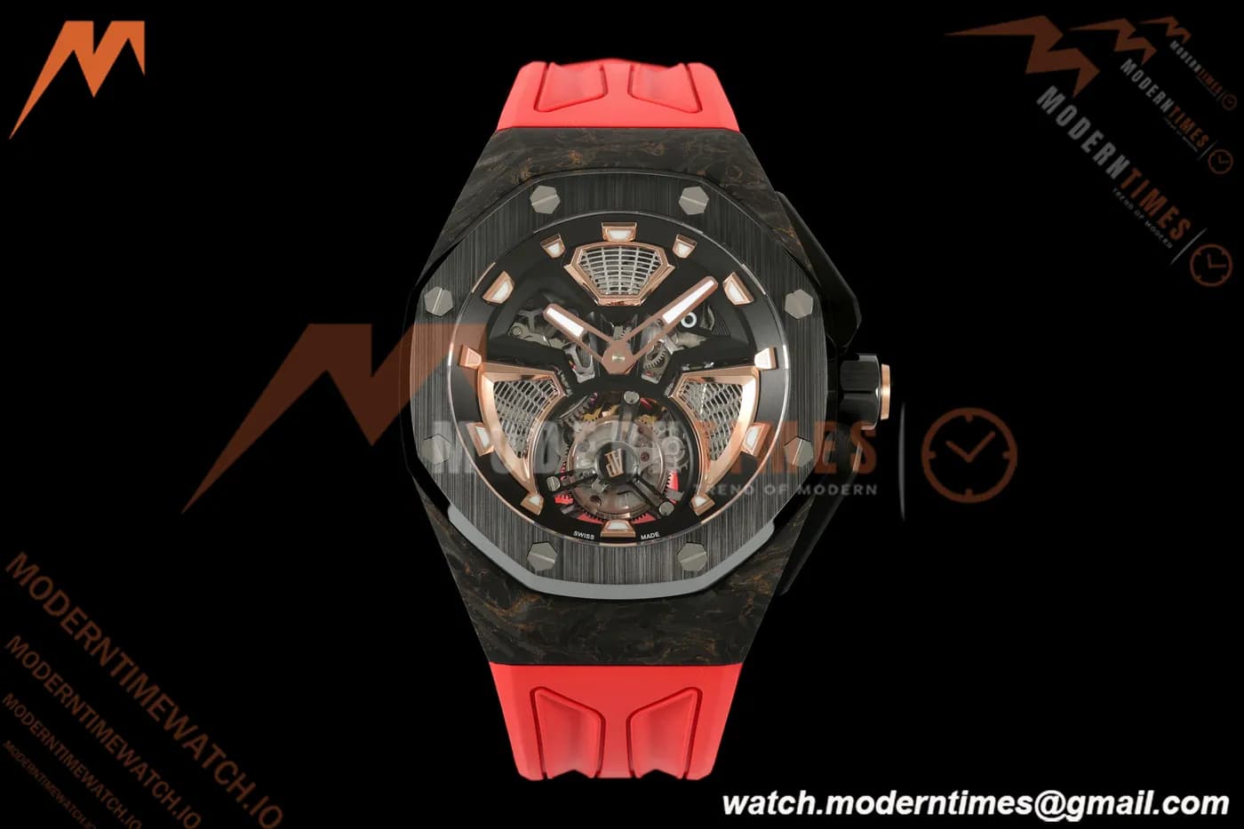 Audemars Piguet - AP Royal Oak Concept 26638F0 42mm FC/RU Black Skeleton RMF Tourbillon
