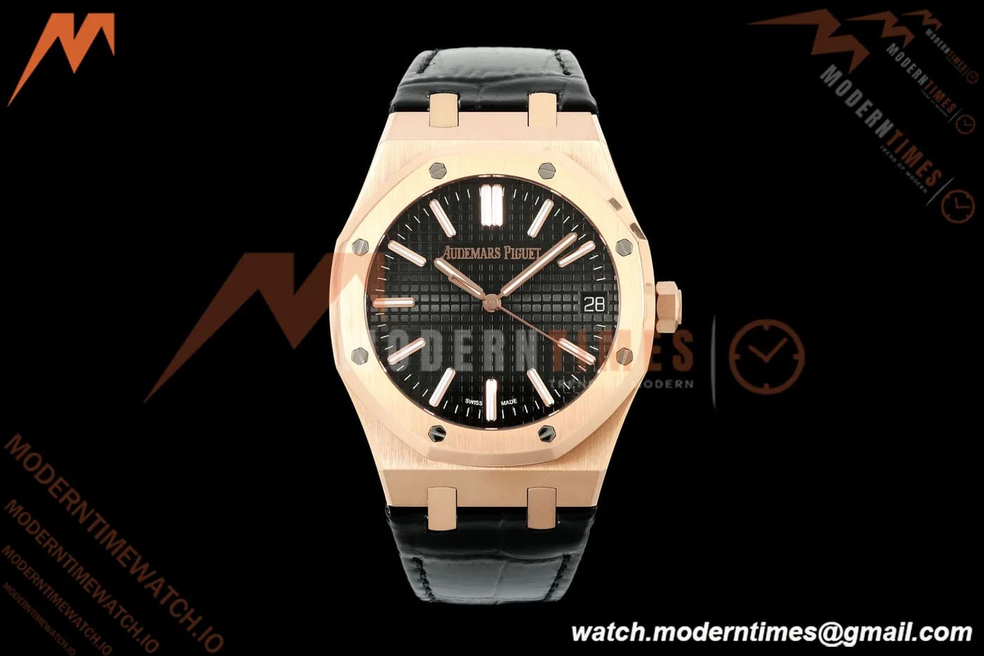 Audemars Piguet - Royal Oak 15510OR 41mm RG/LE Blk/Stk RSF SA4302 Mod