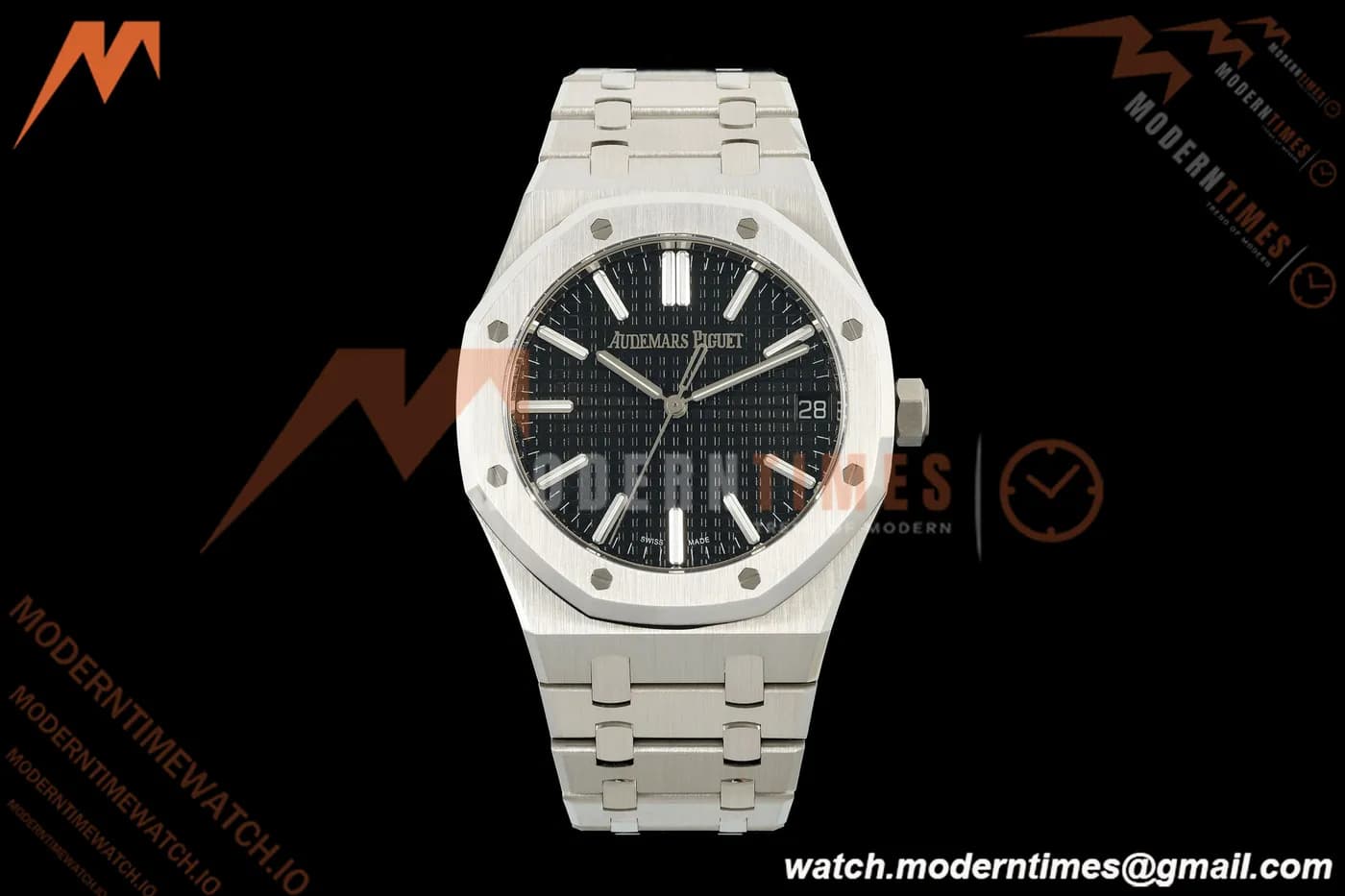 Audemars Piguet - Royal Oak 41mm 15510ST SS/SS Blk/Stk DDF DD4302 Mod