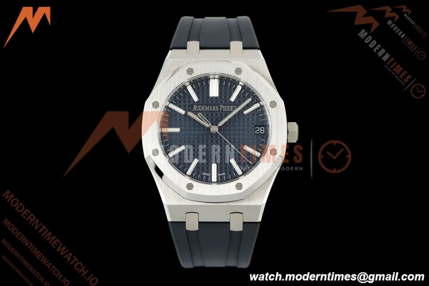 Audemars Piguet - Royal Oak 41mm 15510ST SS/RU Blu/Stk DDF DD4302 Mod