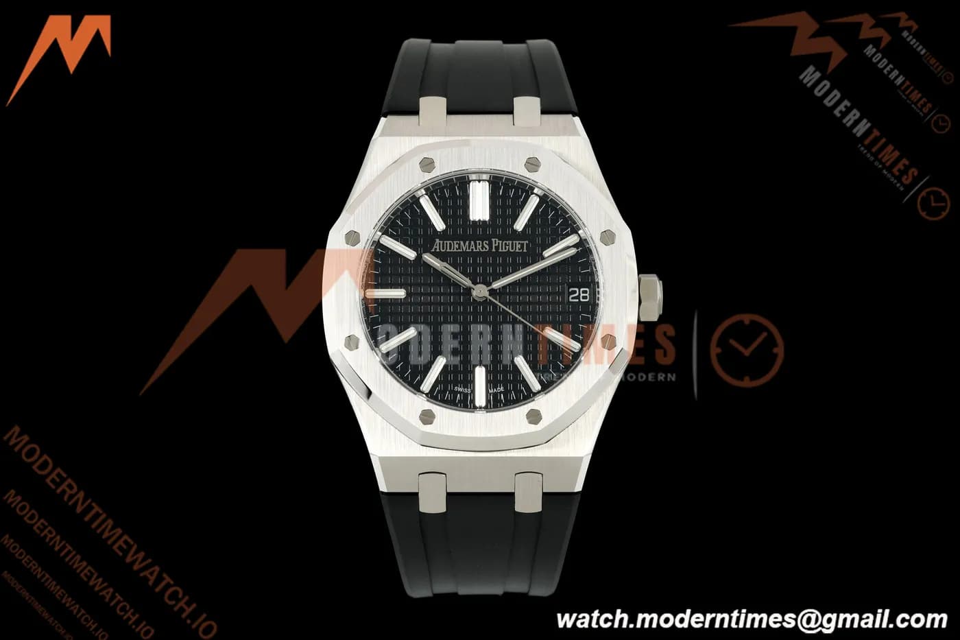 Audemars Piguet - Royal Oak 41mm 15510ST SS/RU Blk/Stk DDF DD4302 Mod