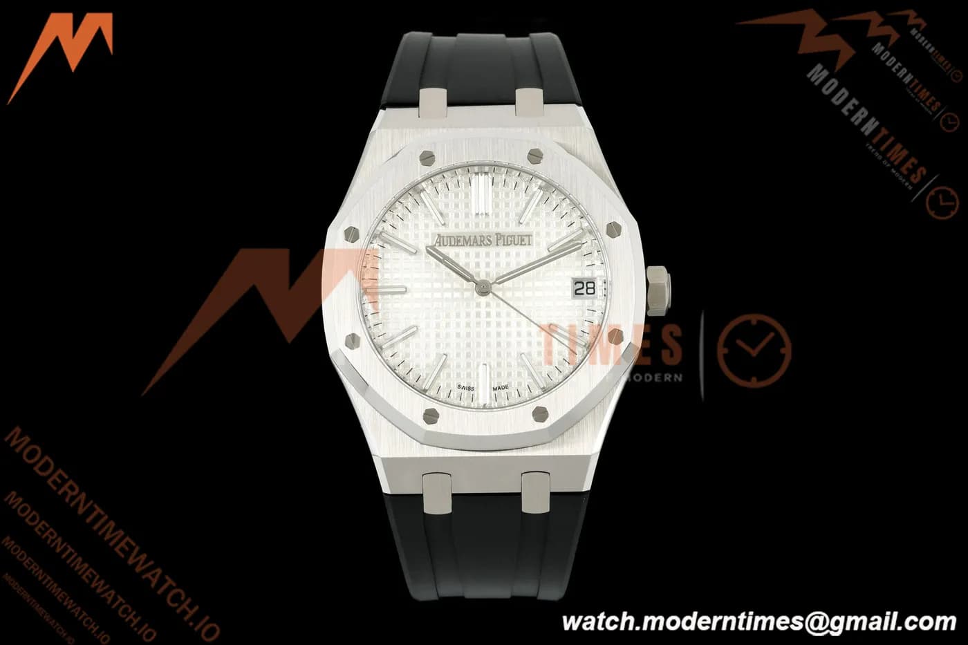 Audemars Piguet - Royal Oak 41mm 15510ST SS/RU Wht/Stk DDF DD4302 Mod