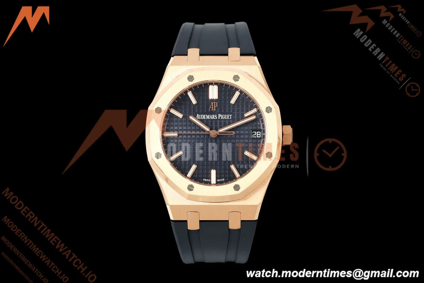 Audemars Piguet - Royal Oak 15500OR 41mm Gain Weight RG/RU Blue DDF DD4302