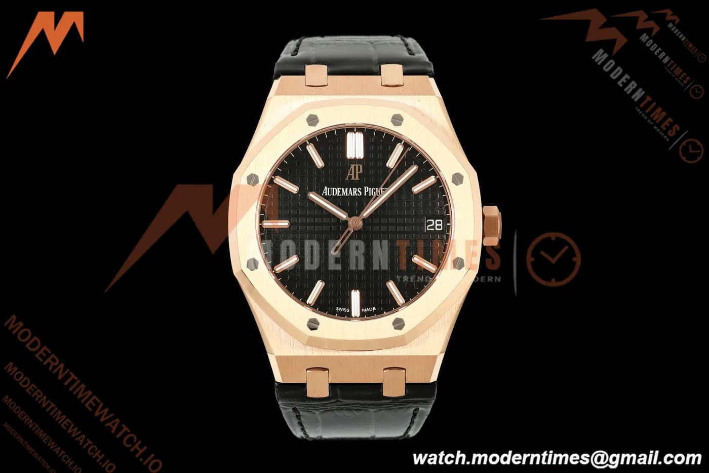Audemars Piguet - Royal Oak 15500OR 41mm Gain Weight RG/LE Black DDF DD4302