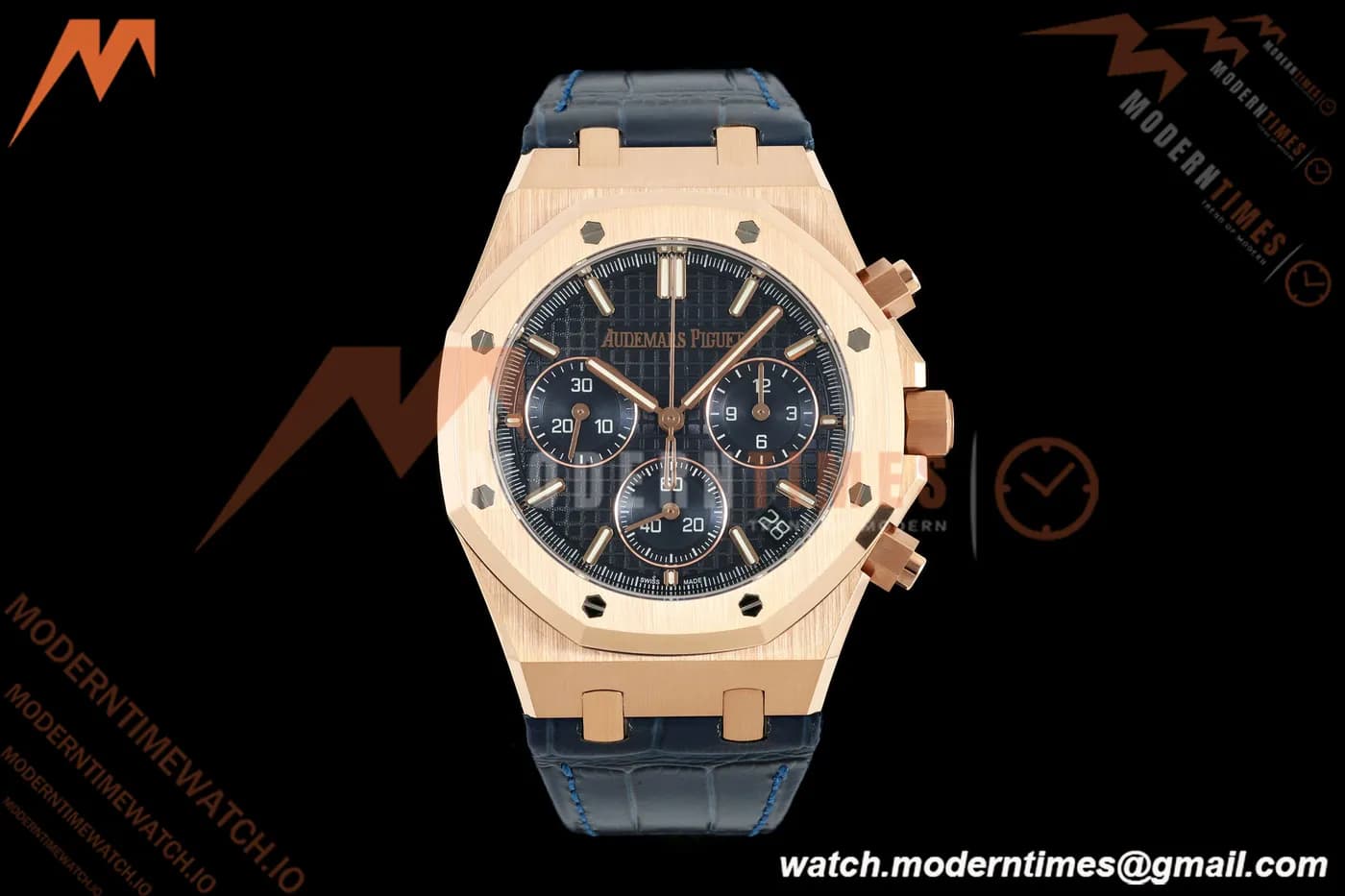 Audemars Piguet - Royal Oak 26240OR Gain Weight 41mm RG/LE Blue SWF Dial DDF DD4401