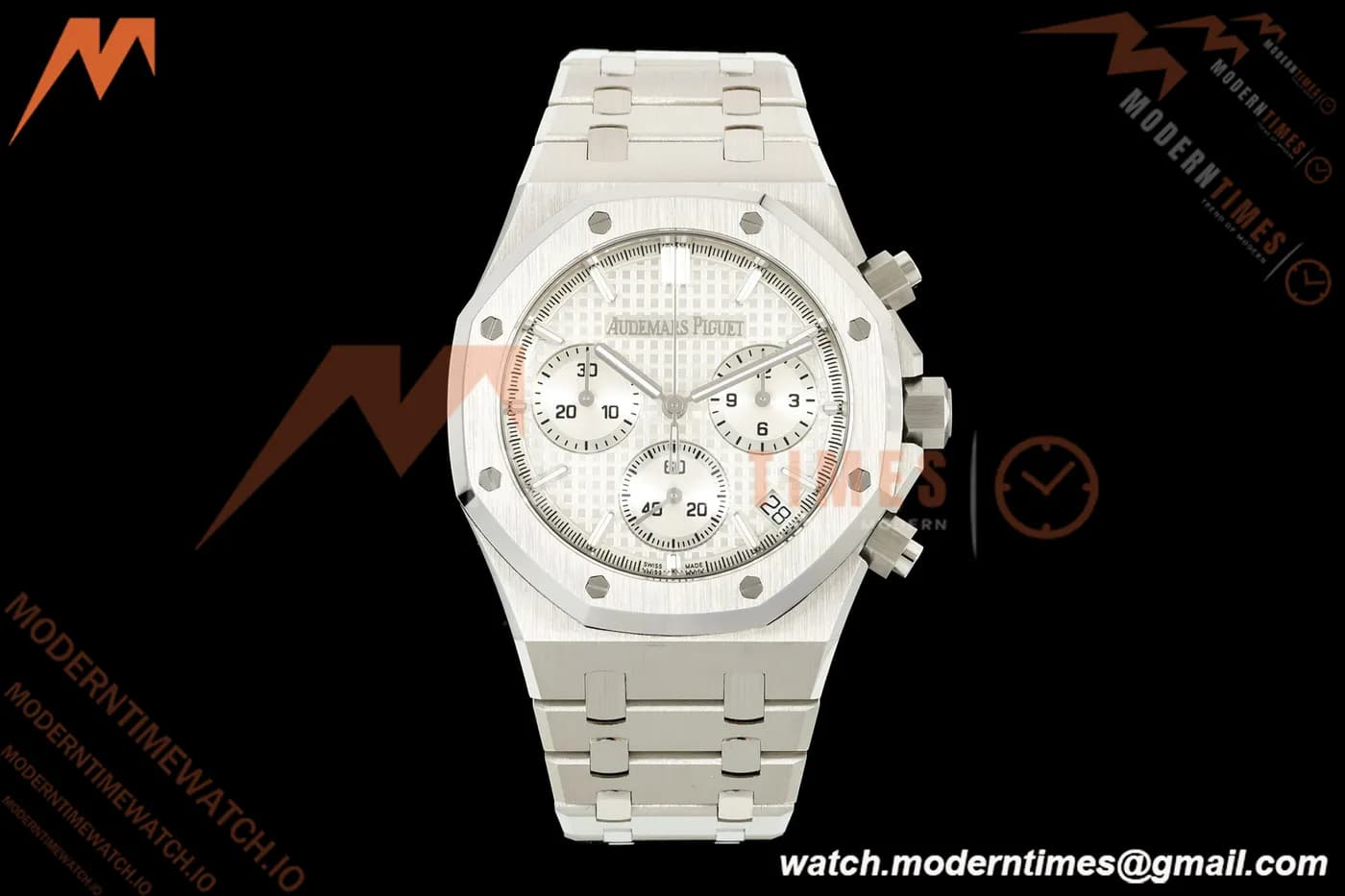 Audemars Piguet - Royal Oak 26240ST 41mm SS/SS White Dial TOP DD4401