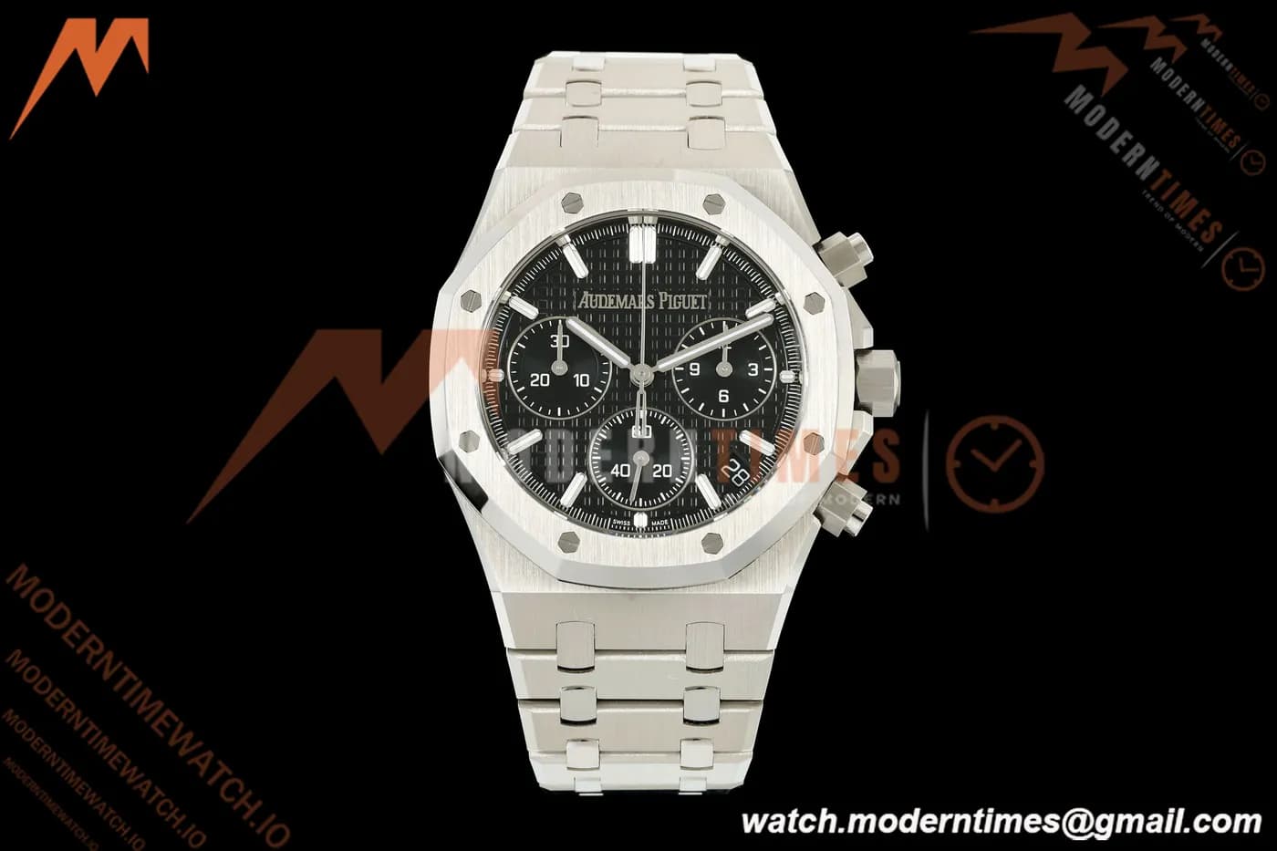Audemars Piguet - Royal Oak 26240ST 41mm SS/SS Black Dial TOP DD4401