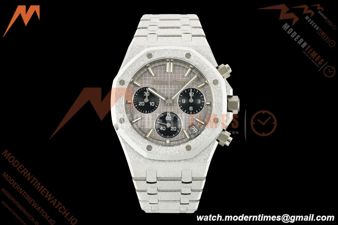 Audemars Piguet - Royal Oak Chrono 26240BC Gain Weight 41mm Frosted SS/SS SWF Grey Dial DDF DD4401
