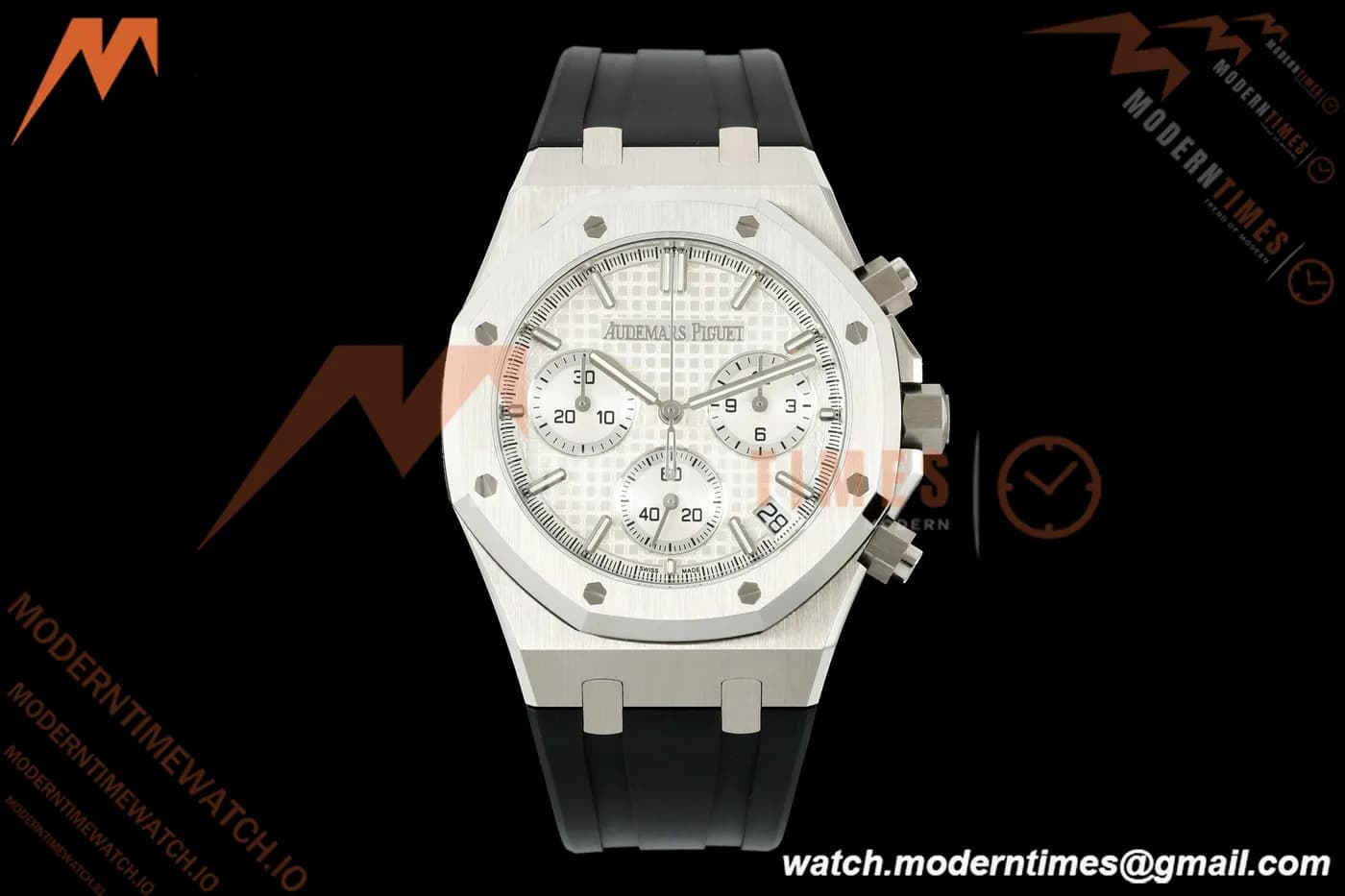 Audemars Piguet - Royal Oak 26240ST 41mm SS/RU White SWF Dial DDF DD4401