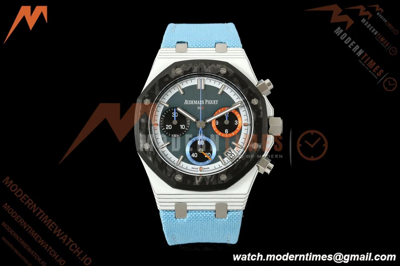 Audemars Piguet - Royal Oak DIW 26240 41mm Quartz Fiber/Forged Carbon/NY Grn/Blk NEW APF SH4401